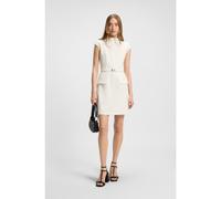 HUGO Tubino con tasche e cintura - Style Kalunia, 50542568 Bianco 46