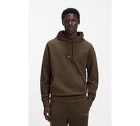 HUGO Tuta sportiva in terry di cotone con etichette con logo blu - Style Tracksuit_NalonsoNap, 50522369 Marrone scuro S