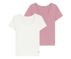 Hugo Twin T-Shirt RN 10272521 01 Maglietta Intima, Open Pink, M Donna