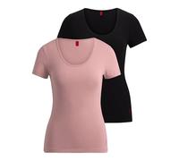 Hugo Twin T-Shirt RN, Intimo_T_Camicia Donna, Black6, XXL