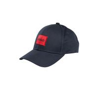 HUGO Uomo Cappellino da baseball con logo a scatola, Blu