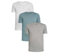 HUGO Uomo Confezione da 3 magliette Crew Lounge, Multicolore