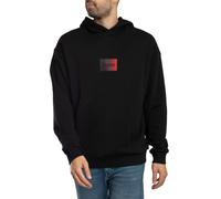 HUGO Uomo Felpa con cappuccio Danohood, Nero