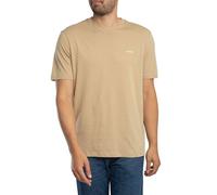 HUGO Uomo Maglietta con logo Dero222, Beige