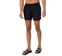 HUGO Uomo Pantaloncini da bagno Dominica, Nero