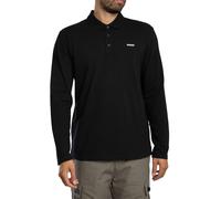 HUGO Uomo Polo a maniche lunghe Donnolong, Nero