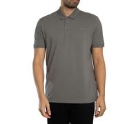 HUGO Uomo Polo con logo Donos222, Grigio