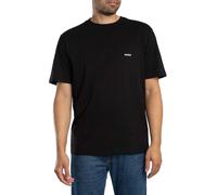 HUGO T-shirt in jersey di cotone con grafica sulla parte posteriore - Style Derlyns, 50557618 Nero XL