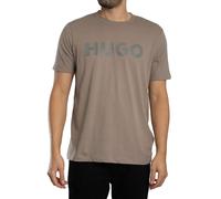 HUGO Uomo T-shirt grafica Dulivio, Marrone