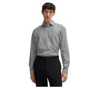 HUGO Valerio Camicia, Black1, 40 Uomo