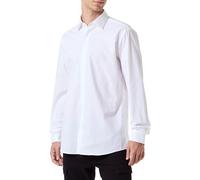 HUGO Modern-fit shirt in easy-iron cotton poplin - Style Valerio, 50519812 Bianco 44