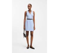 HUGO Vestito con scollo a V e cuciture - Style Kelila, 50558174 Celeste 38