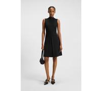 HUGO Vestito in jersey senza maniche con gonna a pieghe - Style Nalvasia, 50542729 Nero M
