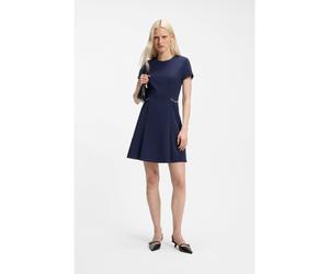 HUGO Vestito svasato con rifiniture a catena - Style Kaelyn, 50564798 Blu 46