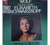 Hugo Wolf , Elisabeth Schwarzkopf , Gerald Moore - Goethe-Lieder - His Master's Voice - 1C 037-03 725, Die Stimme Seines Herrn - 1C 037-03 725