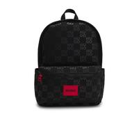 HUGO Zaino per bambini con monogramma e targhetta con logo - Style G00556/09BUNQ, G00556 Nero ONESI