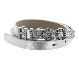 HUGO Zula-S-L_Sz15 Cinghie, Silver41, 90 Donna
