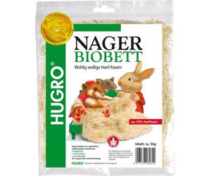 Hugro Lettiera Bio per Roditori - 50 g