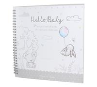 Hugs And Kisses Nuovo Baby Keepsake Journal Milestone Record Book - Unisex