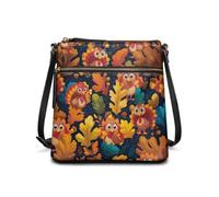 HUGS IDEA Borsa a tracolla autunnale da donna elegante borsa a tracolla grande capacità borsa a tracolla, Turchia del Ringraziamento autunnale, Taglia unica