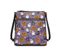 HUGS IDEA Borsa a tracolla da donna alla moda borsa a tracolla alla moda Hobo borsa a mano, Zucca fantasma., Taglia unica