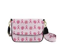 HUGS IDEA Borsa a tracolla da donna in pelle borsa a tracolla rosa Hobo borsa per donna, Nastri Rosa, Taglia unica