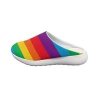 HUGS IDEA Sabot da giardino unisex per uomo e donna, mules, zoccoli, sandali in mesh, ciabatte antiscivolo per casa e spiaggia, 43 EU