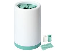 Hugsweet Coppa di pulizia della per cani, rondella di per cani - Rondella per le perdite per le perdite più pulita,Pulizia profonda e pulizia del piede lavabile morbido per la cura degli animali