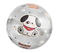 Hugsweet Pallone Da Spiaggia Gonfiabile | 60 Cm Palloni Trasparenti Gonfiabili | Giocattolo Acquatico per Vacanze Famiglia Parco Adulti Spiaggia Giardino
