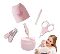 Hugsweet Set per unghie per tagliaunghie per,Tagliaunghie per | Tagliaunghie per bambini con animali simpatici cartoni animati | Lima per unghie e pinzetta per bambini con scatola portaoggetti,