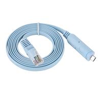 Hugwait RJ45 Cavo Console USB C per Cisco 1.8m/6FT 8P8C RS232 Cavo da Type C Router e Switch Professionale per Collegare Terminali, USB C a RJ45 con Chip FTDI Supporto Macbook, MAC OS, Linux, Windows