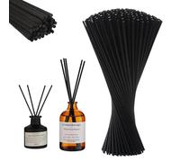 Hugwish 120 Pezzi Bastoncini Lunghi in Fibra per diffusori 42 cm, midollini per diffusori, Bastoncini per diffusore camomilla per casa ufficio hotel spa olio essenziale (42cm x 4mm)
