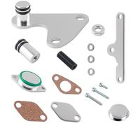 Hugwish Kit valvola EGR per motori diesel N47 N47S 2.0, rimozione guarnizione refrigerante EGR compatibile con E81, E87, E88, E82, E90, E91, E92, E93 (inkl. LCI), E60, E61 LCI, X1 E84 e X3 E83 LCI