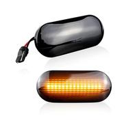 Huhpa 2Pcs 12V Indicatore Laterale Indicatore Luminoso di Segnale Della Lampada for SEAT Leon 1P Ibiza Mk3 6L Mk4 6J Toledo Exeo Berlina Exeo Berlina