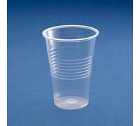 Huhtamaki 58813 Pacco di 100 Bicchieri di Plastica, Trasparente, 200 ml