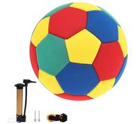 HuhWafee Pallone da calcio interno per casa, in schiuma morbida e sicura per bambini, pallone da allenamento silenzioso, misura 4, non danneggia i mobili e assorbe gli urti, per ragazzi e ragazze