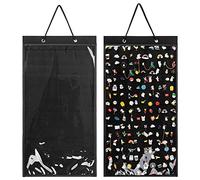 HUHYNN Organizer per spille da appendere, espositore per spille smaltate antipolvere, organizer per collezione di spille, può contenere fino a 170 spille, feltro, Smalto