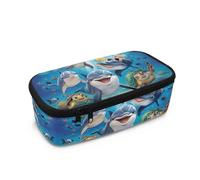 HUIACONG Astuccio per bambini Seondary Scuola Matite Astuccio Matite Astucci Estetici Astucci, Sea Dolphin Sea Turtle, Taglia unica, Astuccio