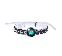 HUIANGLIYG Braccialetti con 12 Costellazioni Del Cielo Stellato, Regolabili, Fatti A Mano, in Corda intrecciata, Stile Retrò Punk, con Costellazioni Dello Zodiaco, Regalo per Donne e Uomini, B