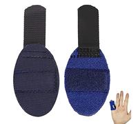 huiba 2 Tutore per Stecca per Dito a Scatto - Avvolgimento per nocche stabilizzatore di Rilascio del Tendine | Adatto per Medio, anulare, Rilascio del Tendine e Sollievo dal Dolore