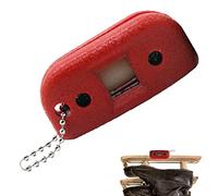 huiba Pattini Hockey Affilacoltelli Portatile Regolabile per Pattini Ghiaccio - Smerigliatrice Lame per Pattini Ghiaccio con Portachiavi per Hockey e Pattini Figure