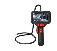 HUIBBGO Endoscopi, 6,0 mm 8,5 mm 5 Pollici Endoscopio Girevole a 360 Gradi Mini Telecamera Boroscopio Impermeabile LED Telecamera per ispezione Auto
