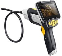 HUIBBGO Endoscopio LCD da 8 mm e 4,3 Pollici, endoscopio Digitale Industriale da 10 m con risoluzione 1080p, Telecamera di ispezione semirigida, endoscopio Portatile, Telecamera per ispezi