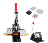 HUIBBGO Kit Fai da Te per Creare Spille e magneti da Frigorifero, Crea Spille e magneti Personalizzati a casa, Include Macchina e 100 Pezzi per Una creatività Senza fine