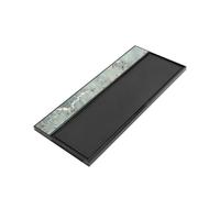 HUIBBGO Set da tè Goldstone Vassoio da tè Moderno Semplice Set da tè Moderno Interamente Naturale Lusso Pietra Tavolo da tè Cinese Drenaggio tè Mare Set da tè Cinese 90 * 35 * 3cm