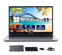 Huidun HiBook 6 Notebook 15,6" Intel N150 16GB 256GB SSD Win 11 Laptop W/ Mouse