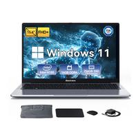Huidun HiBook 6 Notebook Set 15,6" Intel N150 16GB DDR4 256GB SSD Win 11 Laptop
