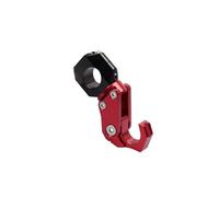 HUIGAR Gancio per Moto per Aprilia SR GT 200 125 SRGT200 SRGT125 SR 200 GT Accessori Moto Gancio per Casco per Bagagli Supporto per Scooter Supporto per Borsa(Rosso)