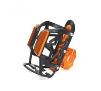 HUIGAR Portabevande da Viaggio per Moto Bottiglia d'Acqua per Moto per Moto per Du&Cati per Multistrada 950 1100 1200 1260 S ST 2010-2021 Tazza per Bevande Supporto per Termos(Arancia)