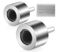 Huiguli 2Pcs Pulitore per tubi in rame, 15 mm + 22 mm Pulitore per tubi in rame per trapano, per Rimozione Della Ruggine Dell'ossido Di Tubo, con Spazzole di Ricambio